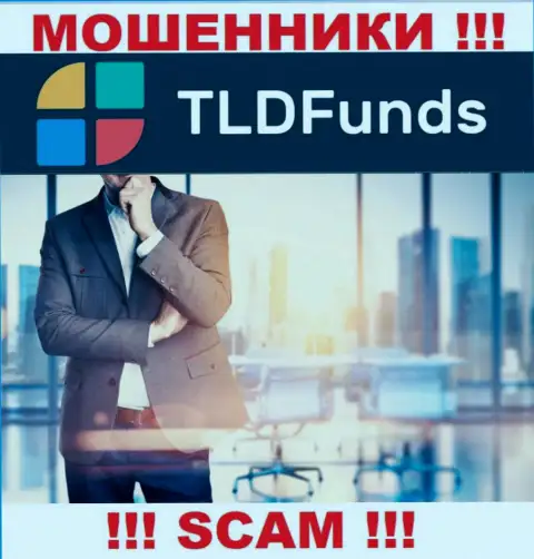 Начальство TLDFunds тщательно скрыто от интернет-пользователей