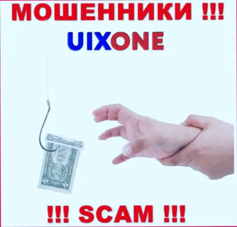 Крайне опасно соглашаться совместно работать с интернет-разводилами Uix One, украдут денежные вложения
