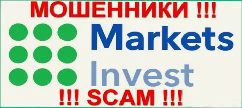 Markets Invest - это ВОРЫ !!! SCAM !!!