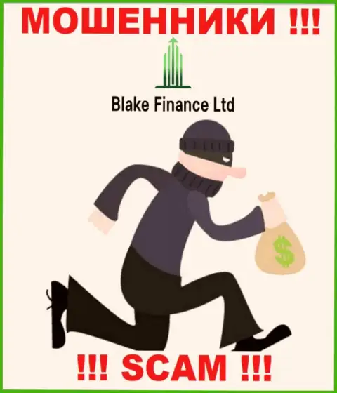 Денежные активы с брокером Blake-Finance Com Вы не приумножите - это ловушка, в которую Вас хотят затянуть