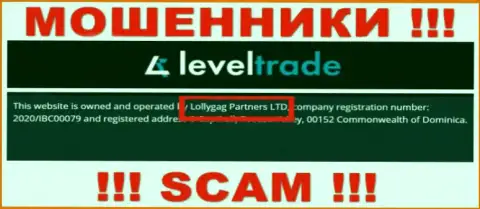 Вы не сохраните собственные финансовые активы работая с конторой Lollygag Partners LTD, даже в том случае если у них есть юридическое лицо Lollygag Partners LTD