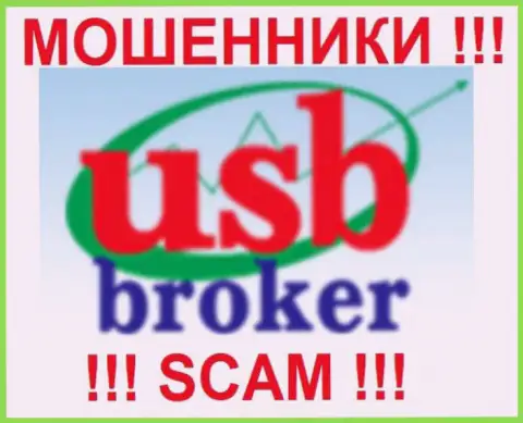 Лого лохотронной ФОРЕКС брокерской организации Усбброкер