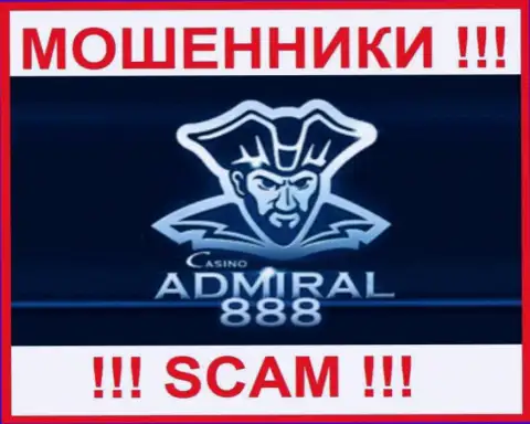Логотип РАЗВОДИЛЫ 888 Адмирал