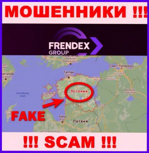 На онлайн-сервисе Френдекс вся инфа относительно юрисдикции неправдивая - сто процентов кидалы !