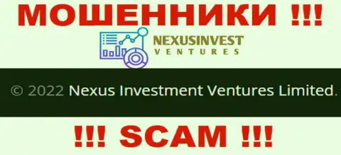 NexusInvestCorp Com - это internet ворюги, а владеет ими Nexus Investment Ventures Limited