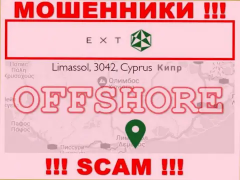 Офшорные internet-мошенники EXT скрываются здесь - Кипр