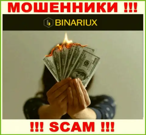 Вы глубоко ошибаетесь, если вдруг ожидаете прибыль от взаимодействия с дилинговой компанией Binariux Net - АФЕРИСТЫ !!!