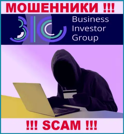 Не нужно верить ни единому слову менеджеров BusinessInvestorGroup Com, они internet-мошенники