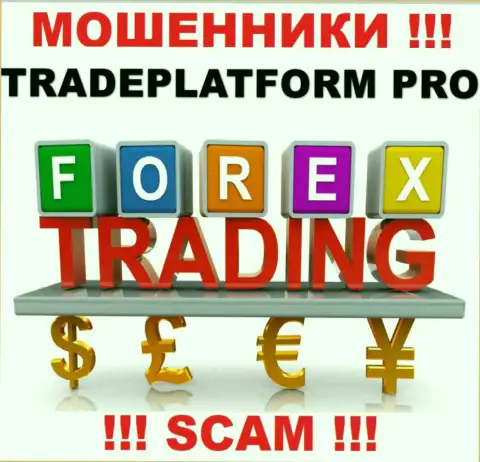 Не верьте, что работа TradePlatformPro в направлении Forex легальна