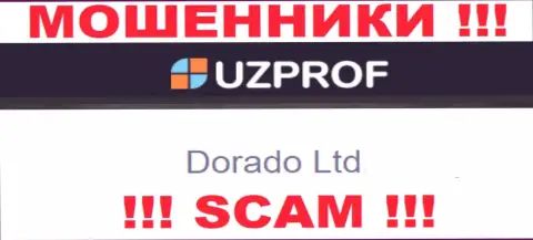 Организацией UzProf Com руководит Dorado Ltd - данные с официального портала воров
