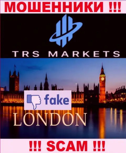 Не нужно доверять internet-мошенникам из организации TRS Markets - они предоставляют ложную инфу об юрисдикции