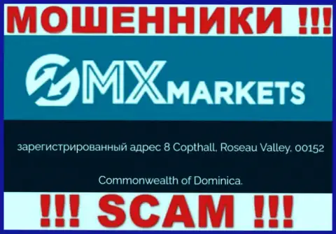 GMXMarkets - это МОШЕННИКИ !!! Прячутся в офшорной зоне по адресу - 8 Copthall, Roseau Valley, 00152 Commonwealth of Dominica