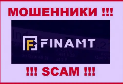 Логотип МОШЕННИКА Финамт ЛТД