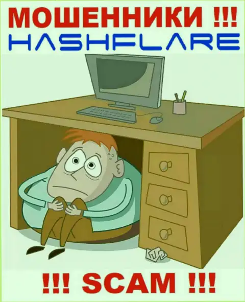 Абсолютно никаких сведений о своем непосредственном руководстве, internet-мошенники HashFlare не предоставляют