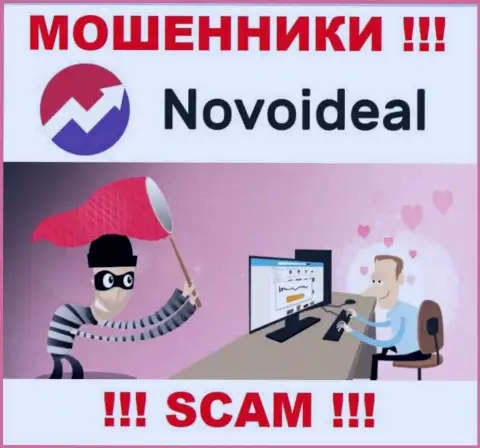Не верьте NovoIdeal Com - поберегите свои накопления